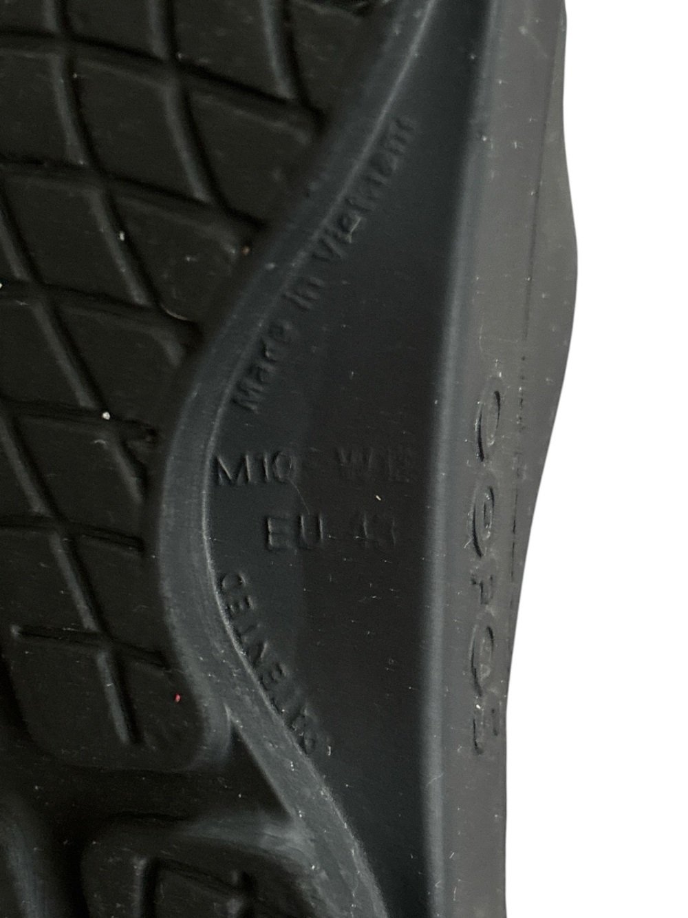 Oofos Ooahh Black Slide Recovery Sandals - Minimal Slip-On Design M10 W12 - Picture 3 of 6